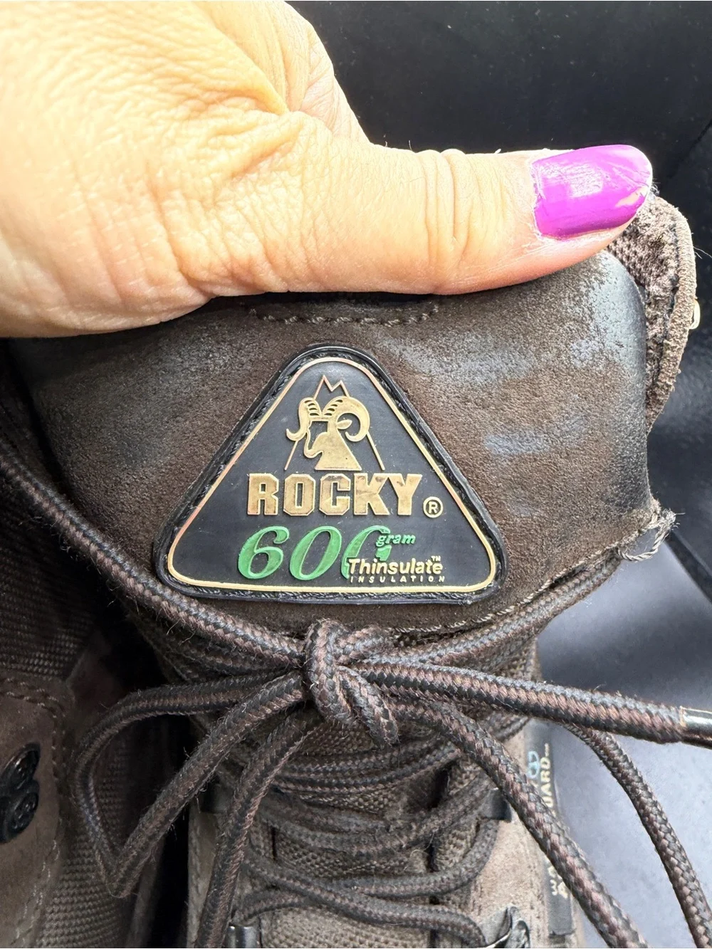 Rocky kids Brown Waterproof Work Boots